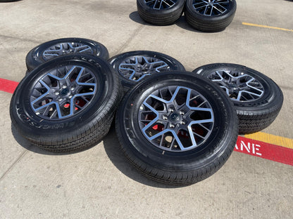 18" Jeep Wrangler Gladiator Grand Cherokee OEM 9331 wheels rims SET tires NEW