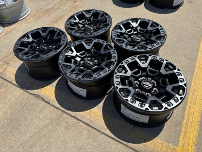 (4) 17" Ford F-150 Raptor R OEM BEADLOCK rims wheels 2024 2025 2026 2027 NEW