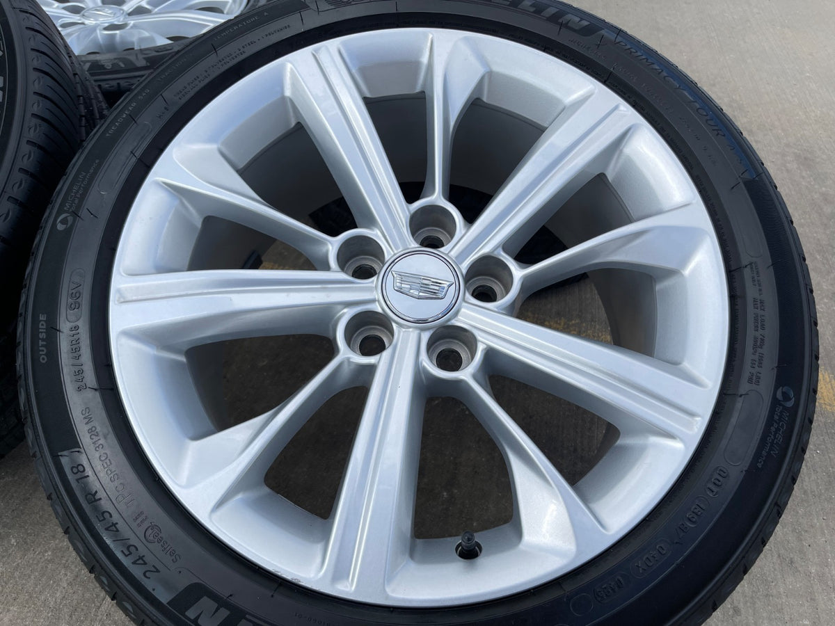 19" Cadillac CT5 CT6 Platinum OEM 4909 wheels rims SET MICHELIN