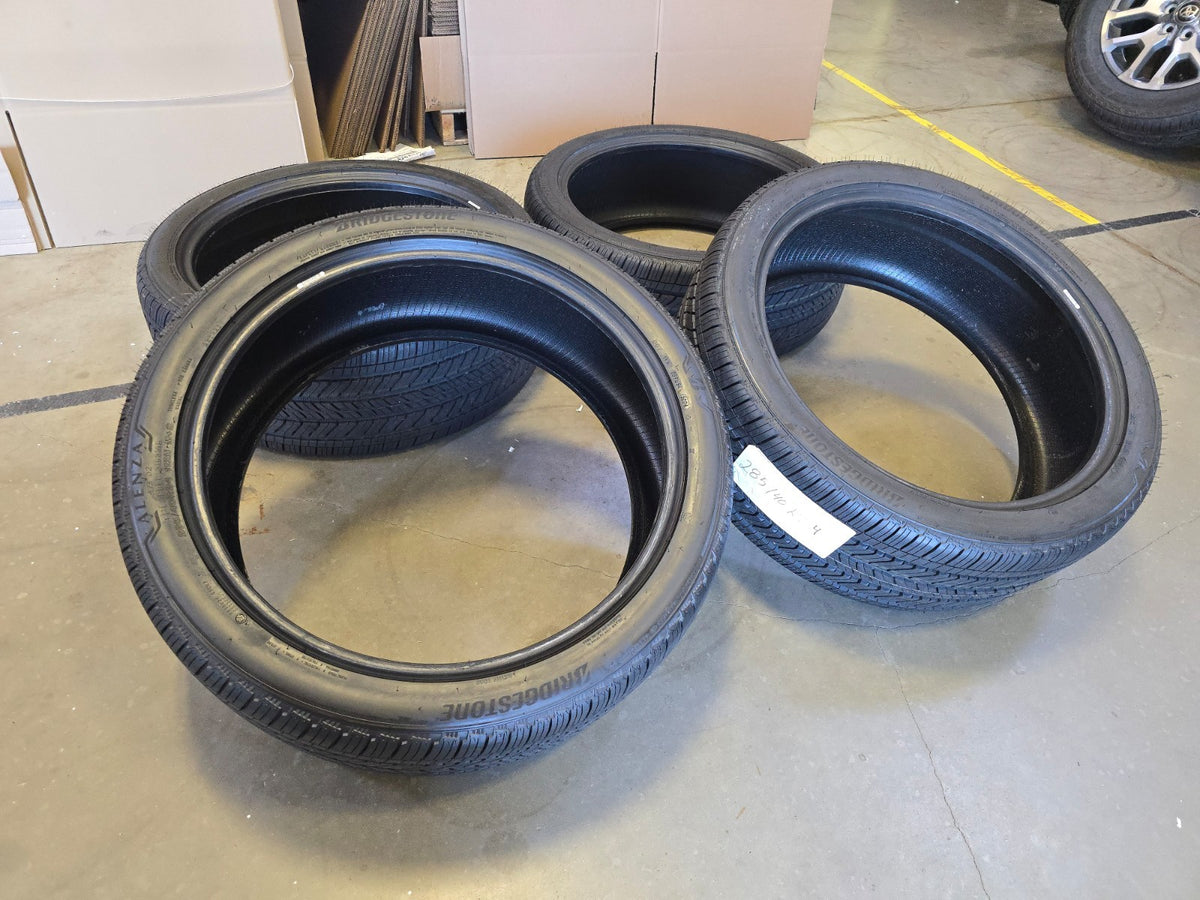 (4) 285/40/24 Bridgestone Dueler Alenza A/S02 tires 285/40r24 TAKE OFFS NEW