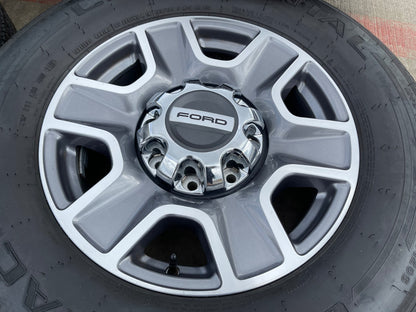 18" Ford F-250 F-350 Lariat FX-4 OEM wheels 10480 10298 tires NICE