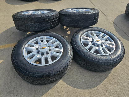 20" Chevy Silverado GMC Sierra AT4 2500 3500 OEM wheels rims 5950 tires