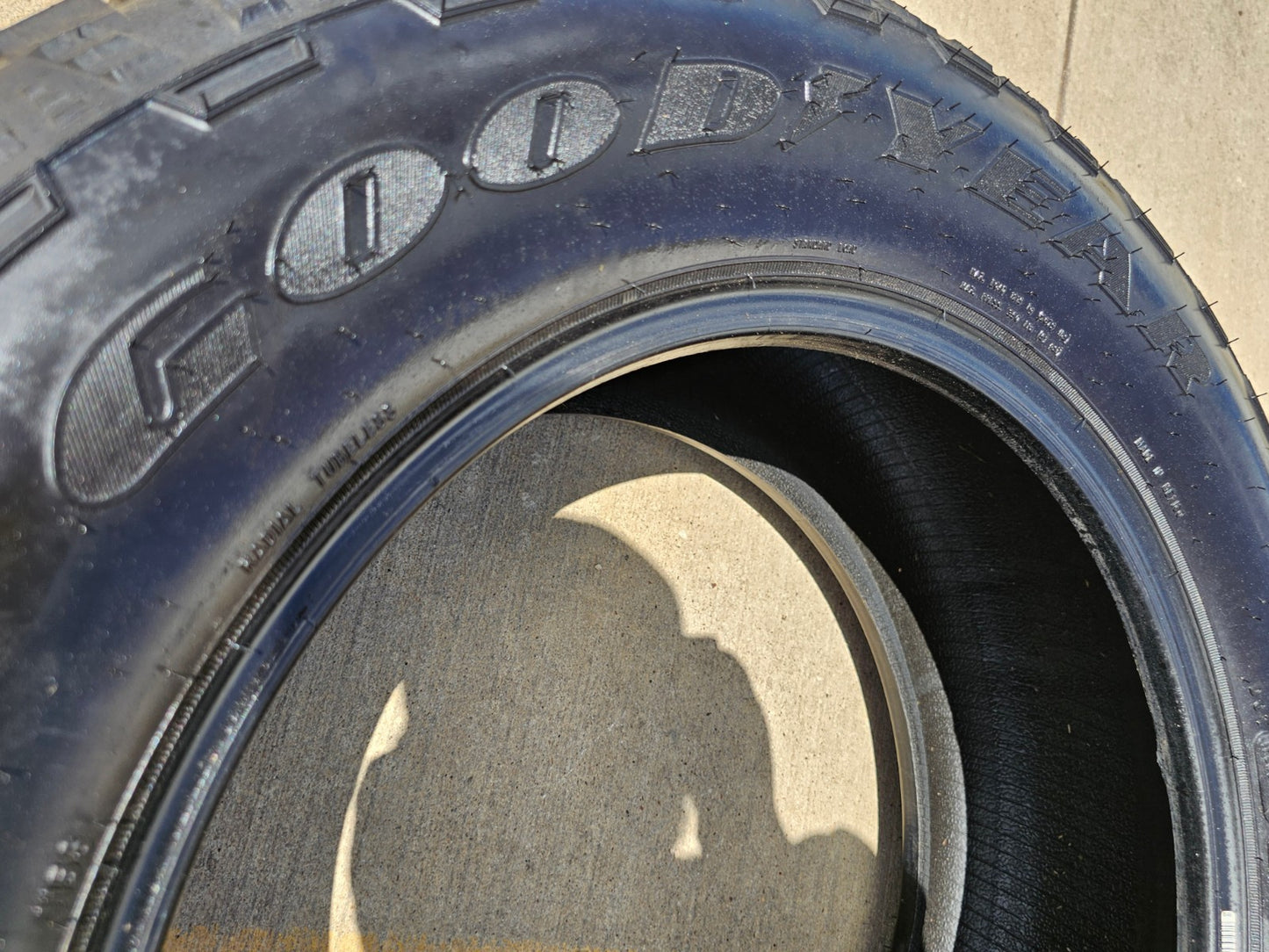 (1) 275/60/20 Goodyear Wrangler Trailrunner A/T tire M+S 115S 275/60r20 NEW