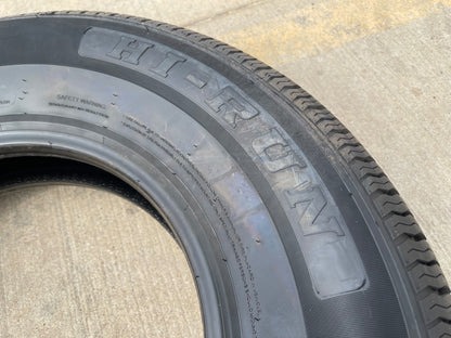 (1) 225/75/15 HI-RUN ST-100 Radial tire ST225/75R15 Trailer LT 10 ply LRE NEW