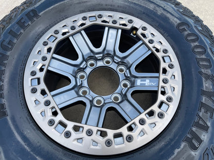 18" Hummer Grazen beadlock EV HEV 2500 OEM wheel rim 2023 2024 2025 2026 NEW