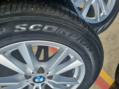 18" BMW OEM X5 Style 446 86042 wheels rims tires 2012 2013 2015 2016 2017 2018