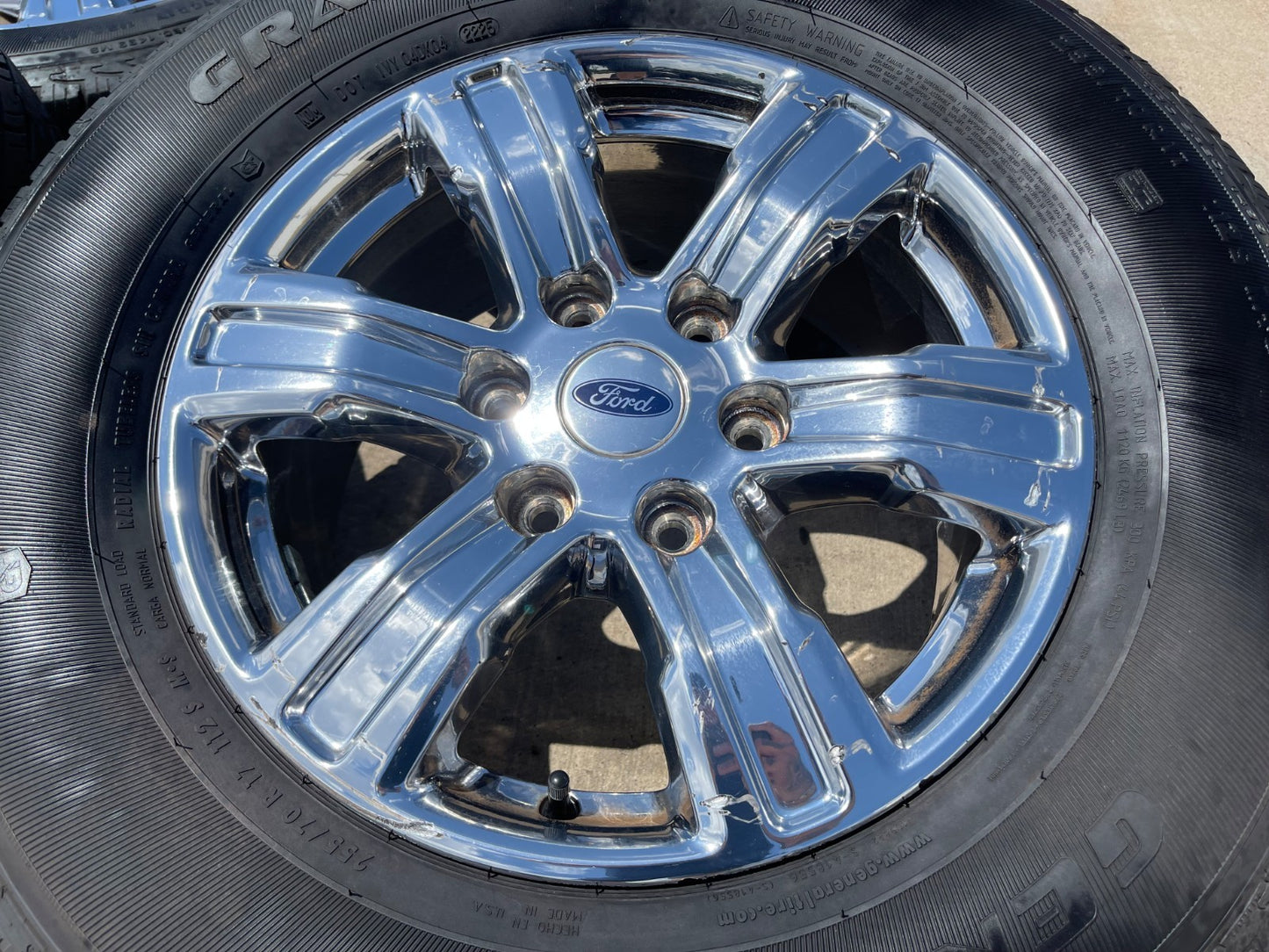 17" Ford Ranger Bronco wheels rims OEM RIM# 10228 CHROME FITS 2019-2027
