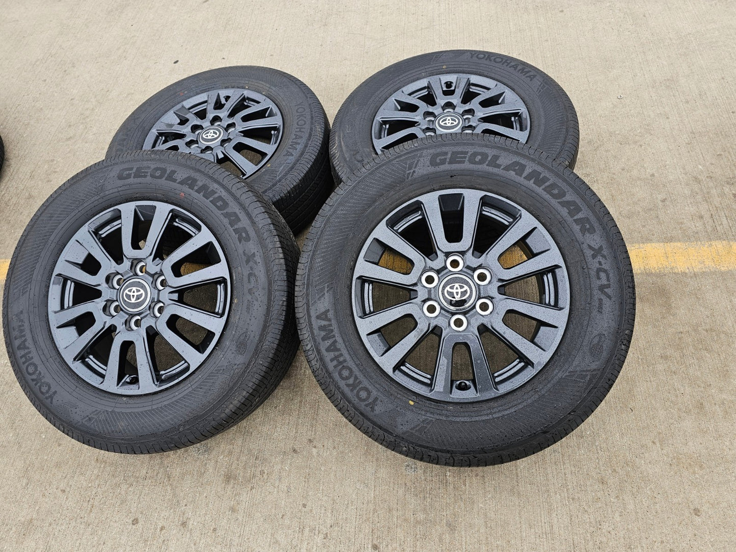 18" Land Cruiser Tundra Sequoia 4Runner GX550 OEM 95953 wheels rims 2026 NEW