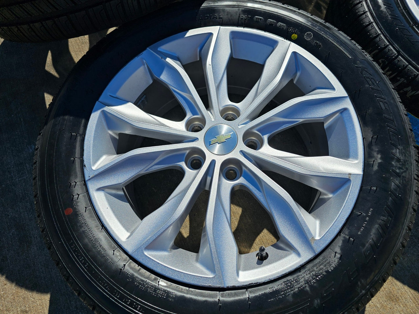 17" Chevy Malibu OEM wheels rims 5894 tires Impala GMC Terrain Equinox 5x120