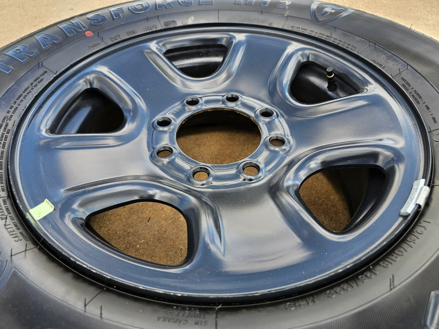 18" Dodge Ram 2500 3500 STEEL black OEM 2473 wheel rim tire 2025 2026 2027 NEW