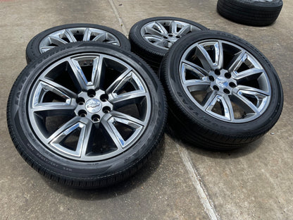 22" Chevy Silverado LTZ OEM 5696 wheels rims Tahoe Suburban