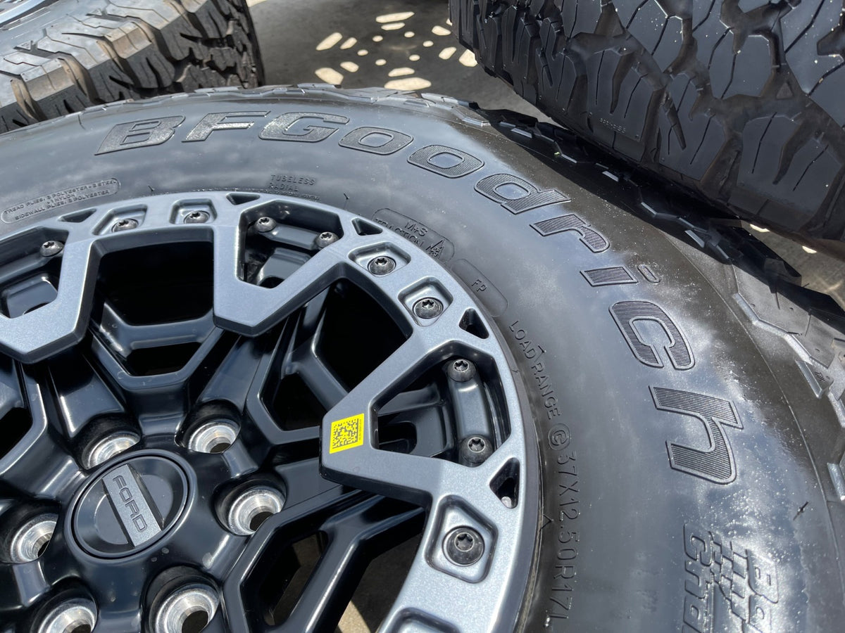 17" Ford F-150 Raptor R OEM BEADLOCK rims wheels 2025 2026 2027 BFG 37" NEW