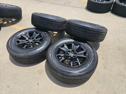 17" Chevy Colorado GMC Canyon OEM Black 5672 wheels rims tires NEW