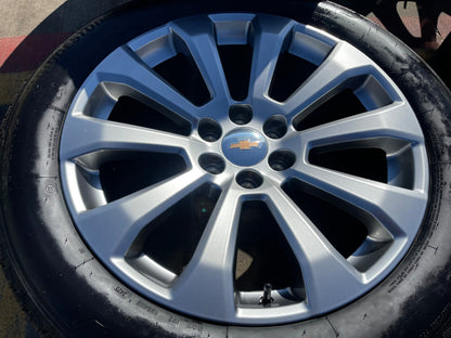 22" Chevy Silverado High Country OEM 5922 wheels rims Tahoe 2024 2025 2026 NEW