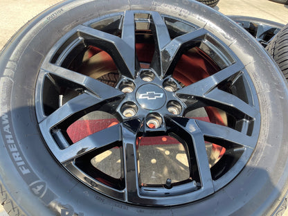 20" Chevy Tahoe PPV Silverado 1500 OEM 14076 wheels rims FIRESTONE FIREHWAWK SET