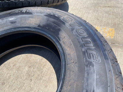 (5) 255/75/17 Bridgestone Dueler A/T tires Jeep Wrangler Ford Bronco
