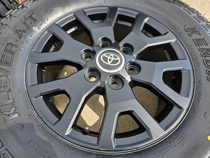 17" Toyota Tacoma 4Runner TRD Matte Black OEM 42611 wheels rims 2025 2026 NEW