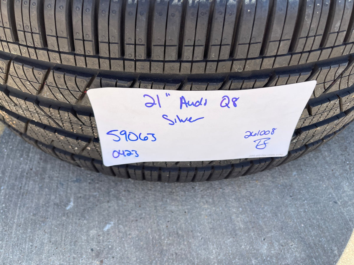 21" 21x10 Audi SQ5 SQ7 SQ8 OEM 59063 wheels rims Q7 Q8 Q5 RS S SET PIRELLI NEW