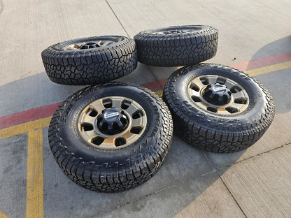 18" Ford F-250 F-350 OEM TREMOR Bronze rims wheels 10482 35" NEW