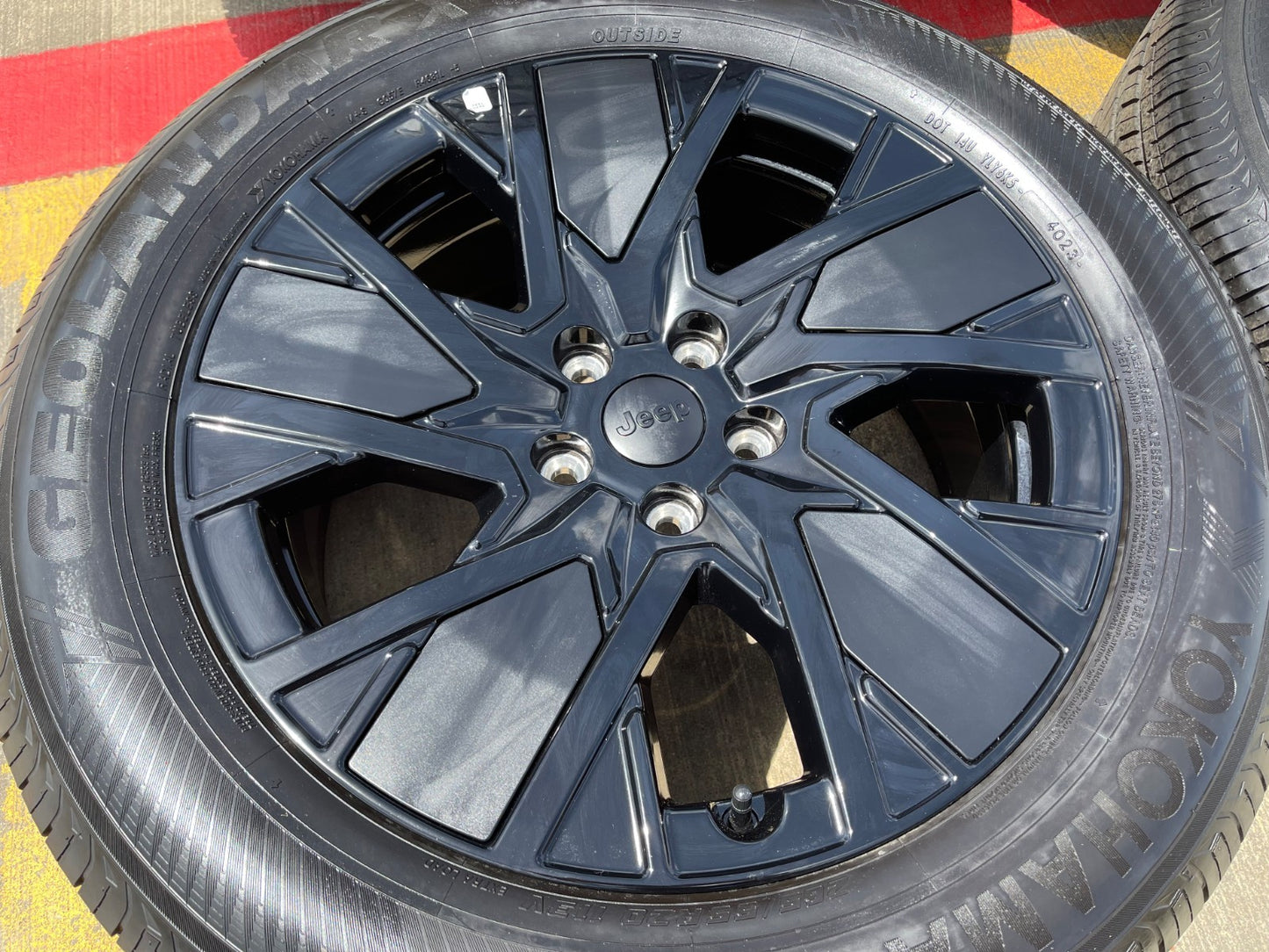 20" Jeep Grand Cherokee L OEM wheels rims Durango SET 2024 2025 2026 2027 NEW