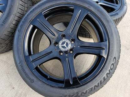 18" Mercedes CLS 550 C E S Class OEM 65371 65372 wheels rims tires