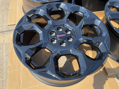 24" GMC Yukon Sierra Tahoe Cadillac Escalade OEM wheels rims 2025 2026 2027 NEW