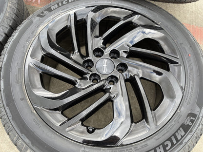 22" Lincoln Navigator OEM 94225 rims wheels BLACK LABEL 2026 2027 MICHELIN NEW
