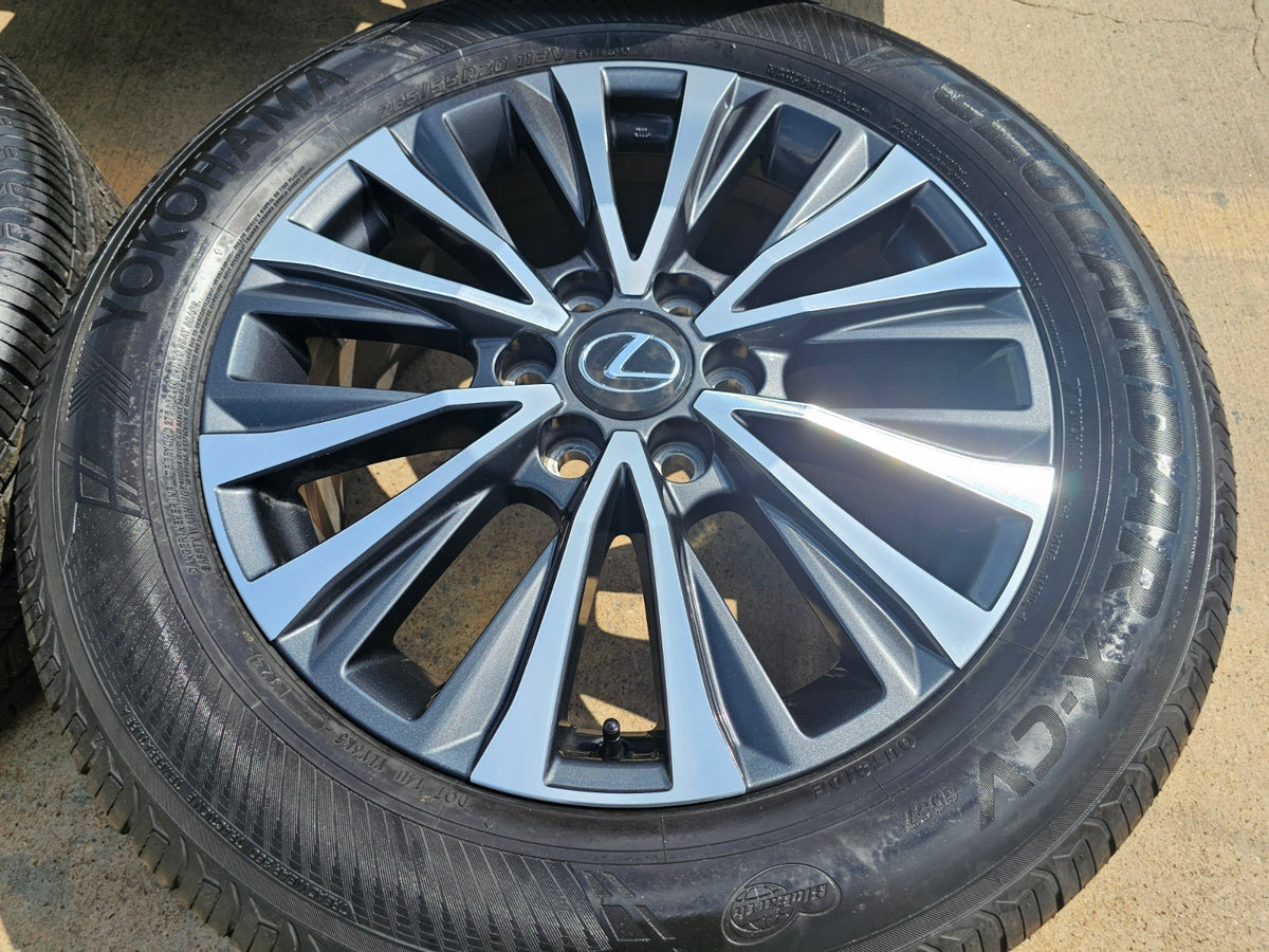 20" Lexus LX600 GX550 OEM 74401 wheels rims Toyota Land Cruiser Tundra SET