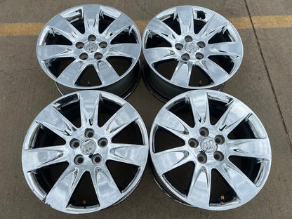18" Buick Regal Lacrosse Allure OEM 4095 wheels rims CHROME
