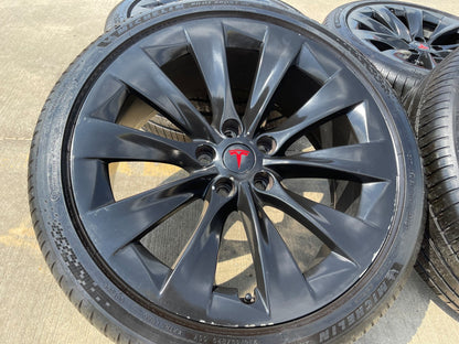 20" Tesla Model S X OEM wheels rims 2022 2023 2024 2025 2026 2027 MICHELIN