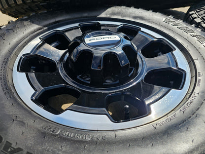 18" Ford F-250 F-350 OEM TREMOR rims wheels 10482 tires SET GOODYEAR DURATRAC AT