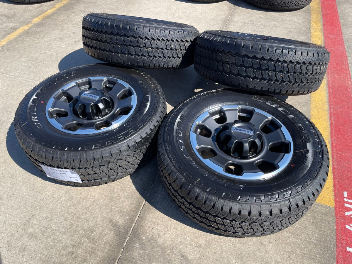 18" Ford F-250 F-350 OEM 10482 LARIAT rims wheels BRIDGSETONE SET NEW