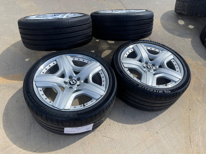 21" Bentley Continental OEM wheels rims Mulliner Flying Spur GT SET