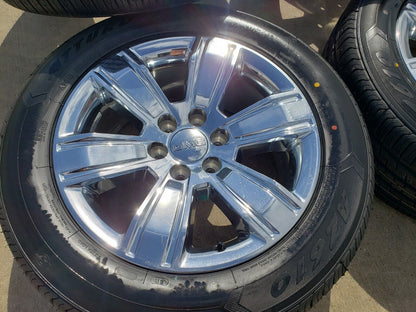 20" GMC Sierra Yukon DENALI OEM wheels rims 5752 chrome tires