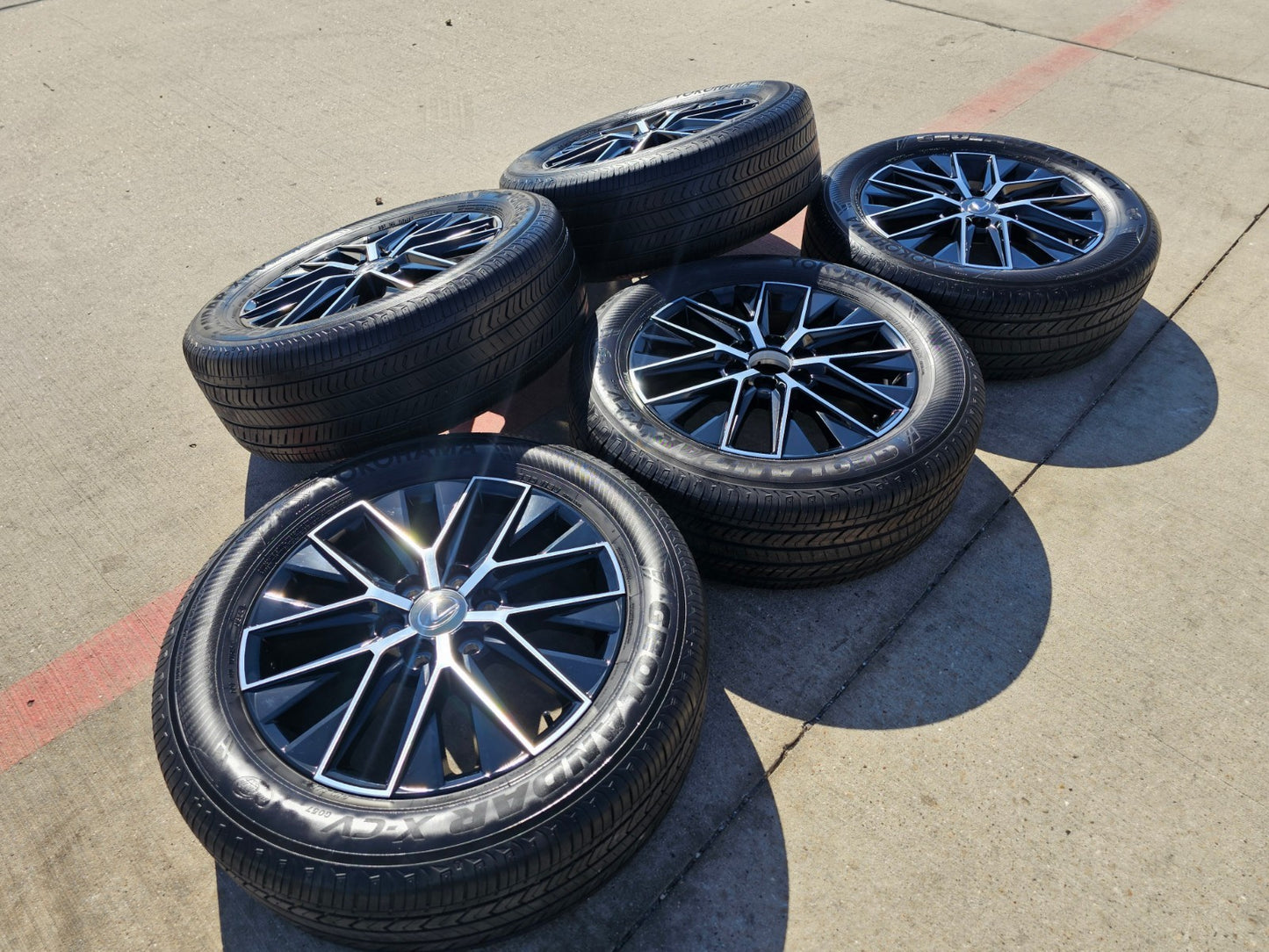 20" Lexus GX550 OEM wheels rims Toyota Land Cruiser Tundra 10545 LX600 YOKOHAMA