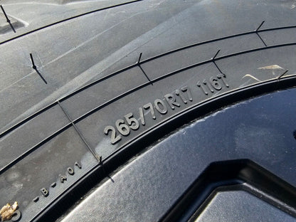 17" Toyota Tacoma 4Runner TRD OEM 10638 42611 95893 wheels rims 2025 NITTO NEW