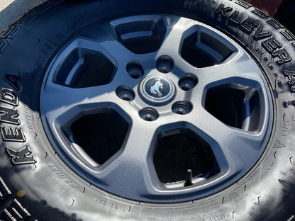 17" Ford Bronco Big Bend wheels rims 10384 OEM Ranger tires KENDA