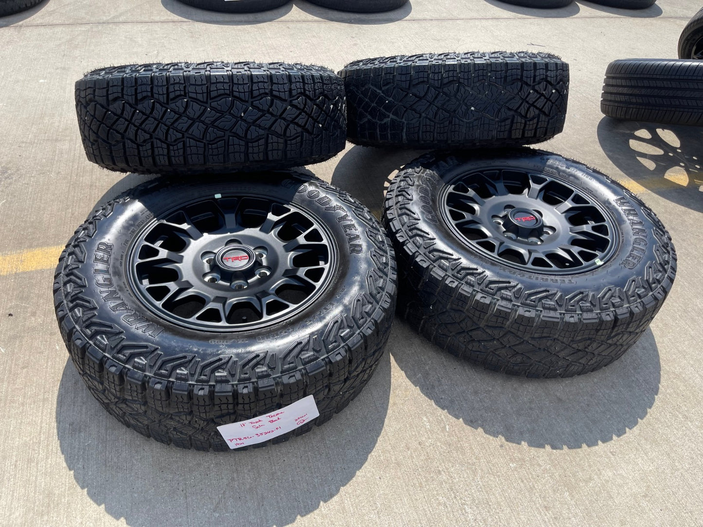18" Toyota Tacoma 4Runner TRD Pro OEM 95973 wheels rims 2024 2025 2026 GOODYEAR