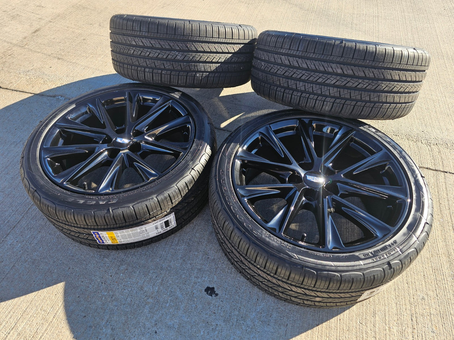 19" Cadillac CT5 CT5-V Platinum OEM 4840 wheels rims 84894843 2024 2025 2026 NEW
