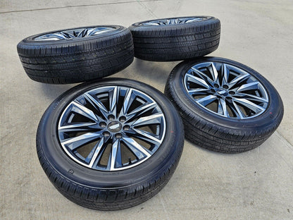 22" Cadillac OEM wheels rims GMC Sierra Escalade 4869 tires 2023 2024 2025 NEW