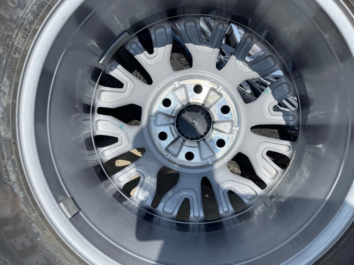 20" Chevy Silverado Z71 GMC Sierra Canyon OEM wheels rims 2025 2026 2027 SET