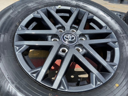 18" Toyota Tundra TRD OEM wheels rims 75281 Sequoia LX600 2025 2026 NEW