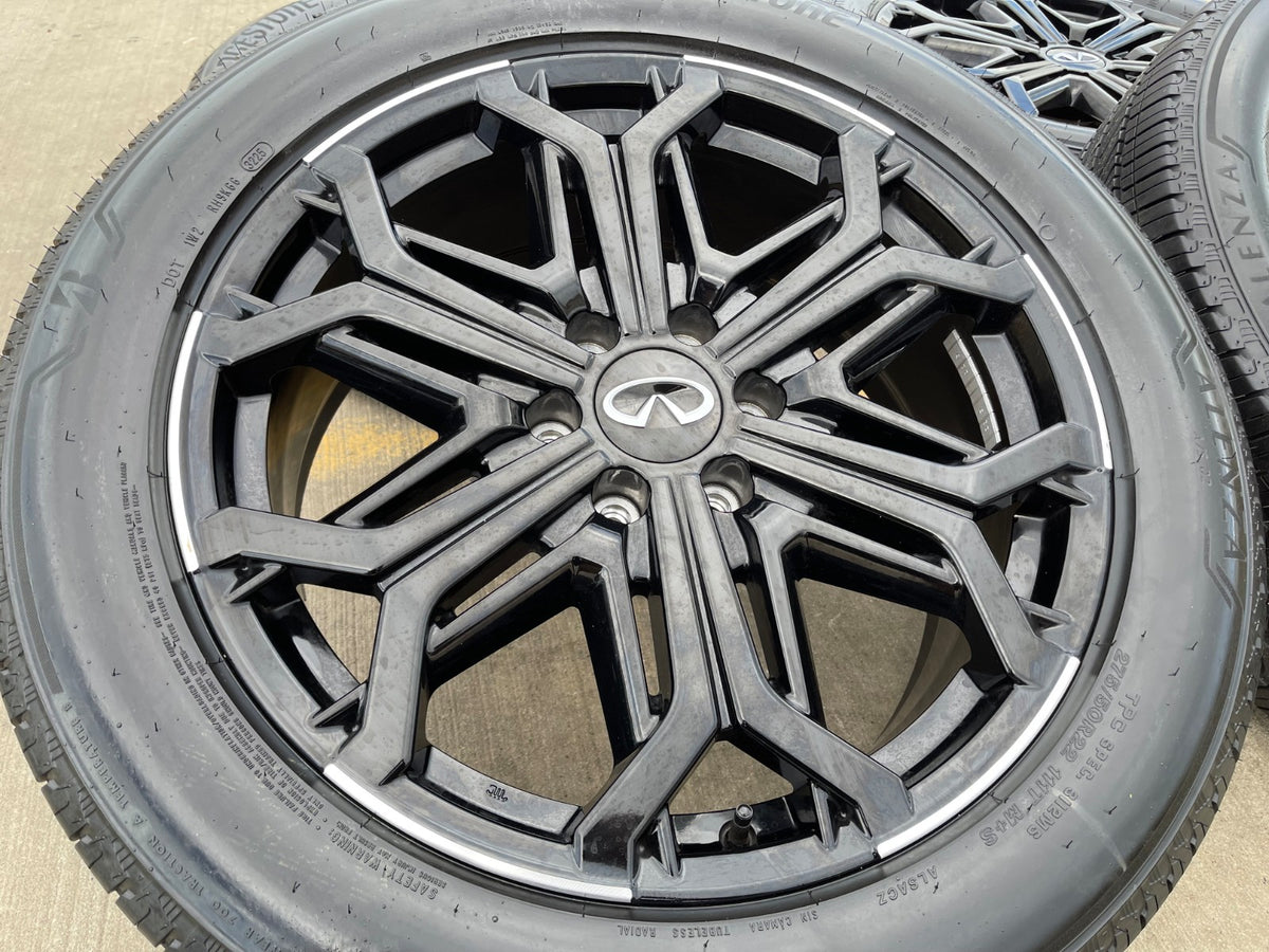 22" Infiniti QX80 QX56 Nissan Titan Armada OEM wheels rims 2025 2026 2027 NEW