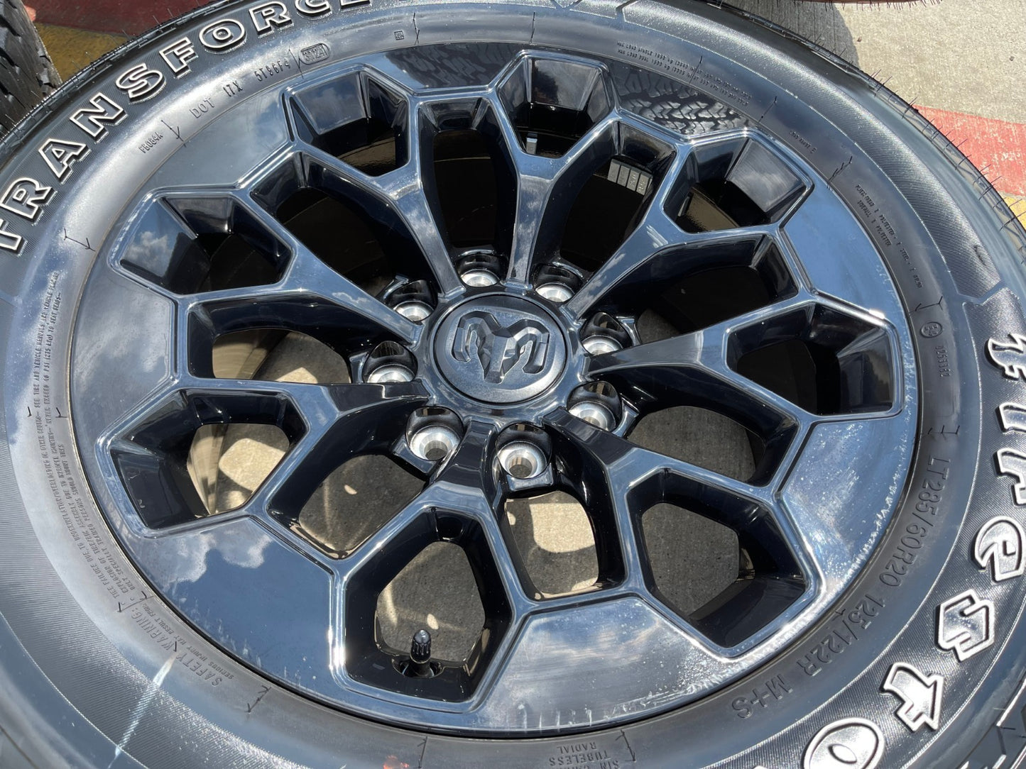 20" Dodge Ram 2500 3500 LARAMIE OEM 51649 wheels rims A/T 2025 2026 NEW