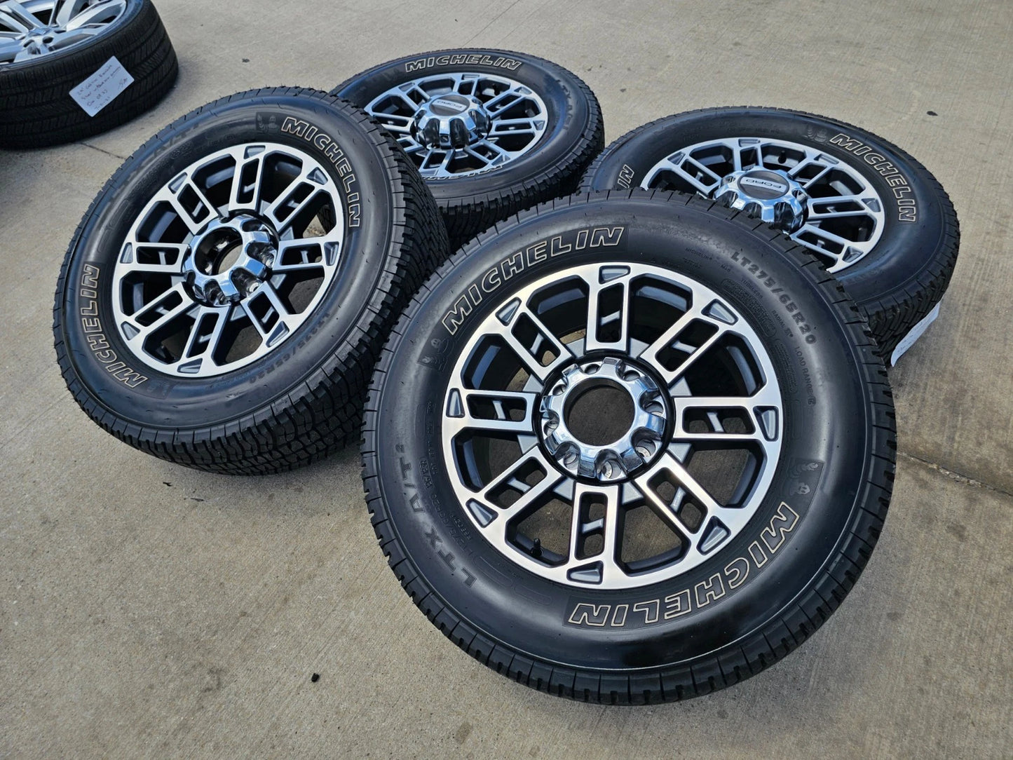 20" Ford F-250 F-350 OEM LIMITED wheels rims 10302 10483 2025 2026 NEW MICHELIN
