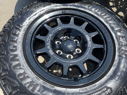 18" AEV SALTA GMC Sierra AT4X Chevy Silverado OEM rims wheels SET