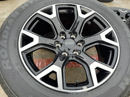 20" Jeep Grand Wagoneer Dodge Ram 1500 OEM black 9296 wheels rims 2025 2026 NEW