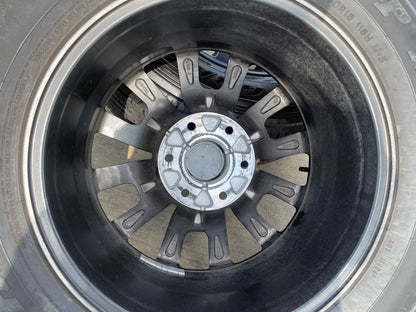 18" Nissan Titan Armada OEM wheels rims tires SET DUNLOP 2025 2026 2027 NEW