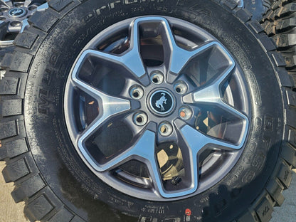 17" Ford Bronco wheels rims SASQUATCH Ranger 95229 10387 2023 2024 2025 NEW BFG