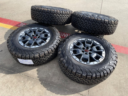 17" Nissan Frontier X-PRO OEM 62834 Desert Runner wheels rims BFG KO2 A/T NEW